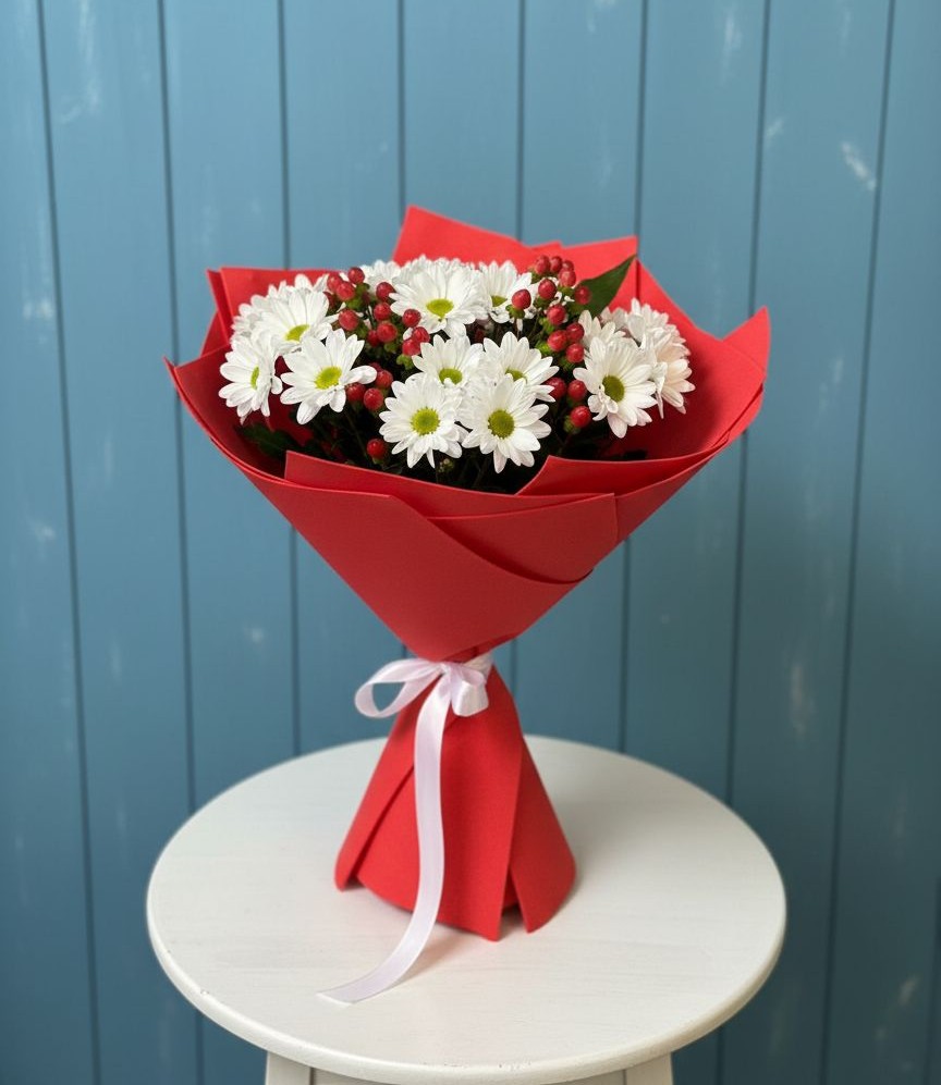 Букет цветов из: Хризантемы в Бабушкине