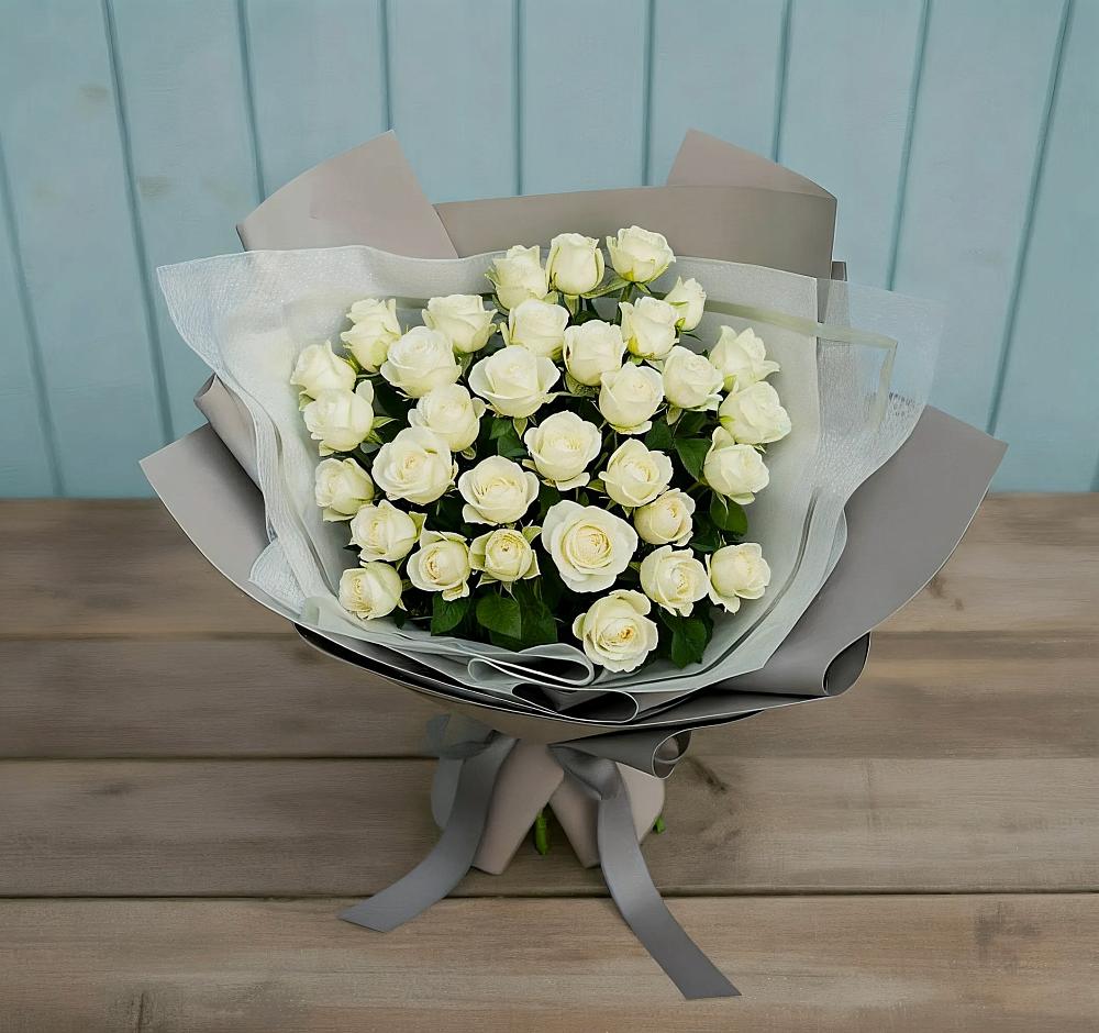 Букет Белоснежная нежность в Бабушкине