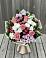 Букет цветов из: Альстромерии, Гвоздики, Розы и Хризантемы в Бабушкине