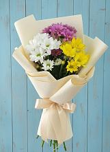 Букет цветов из:  Хризантемы #REPLACE_PRED# Бабушкине