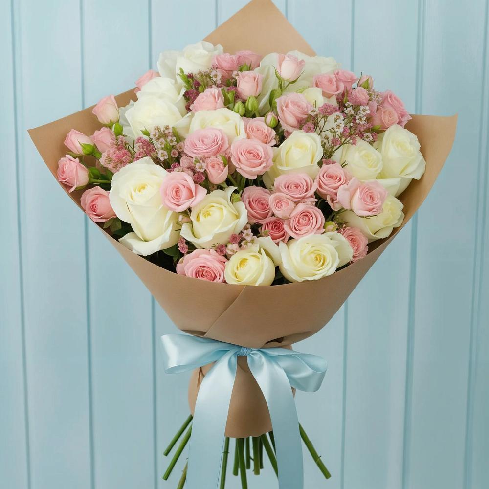 Букет цветов из: Розы в Бабушкине