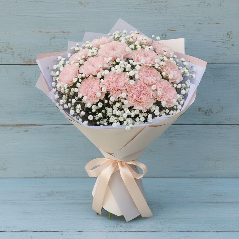 Букет цветов из: Гвоздики в Бабушкине