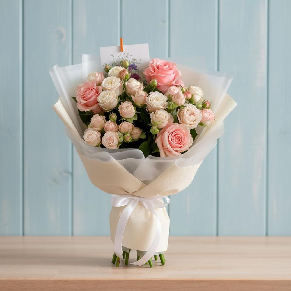 Букет цветов из: Розы в Бабушкине