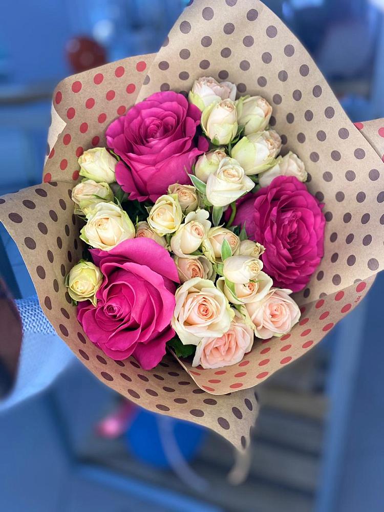 Букет цветов из: Розы в Бабушкине