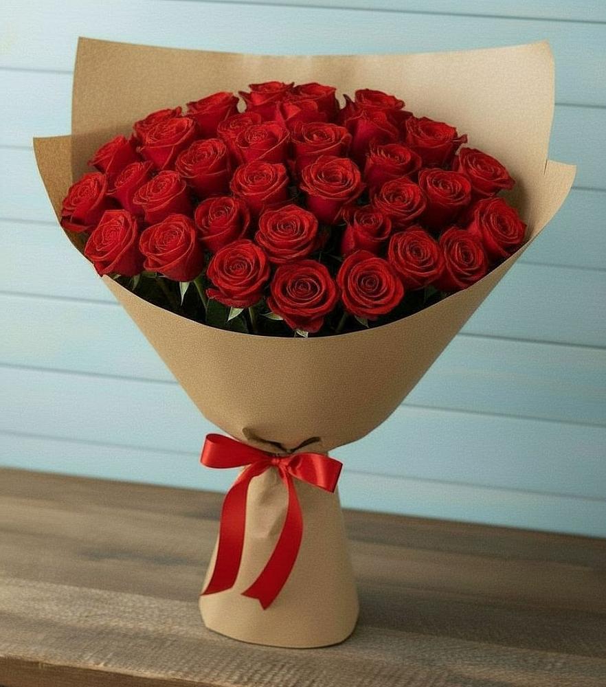 Букет Красные розы Милано в Бабушкине