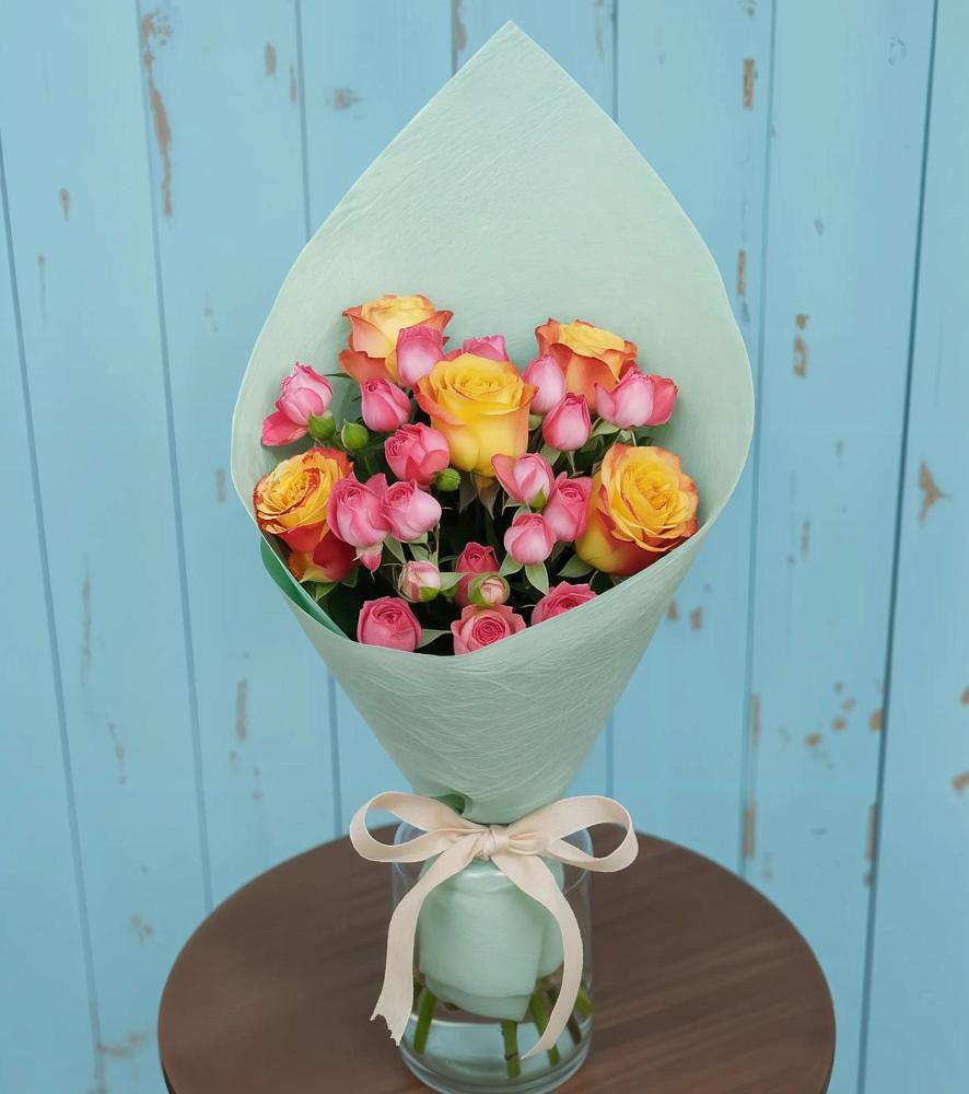 Букет цветов из: Розы в Бабушкине