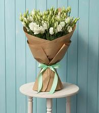 Букет цветов из:  Лизиантусы #REPLACE_PRED# Бабушкине
