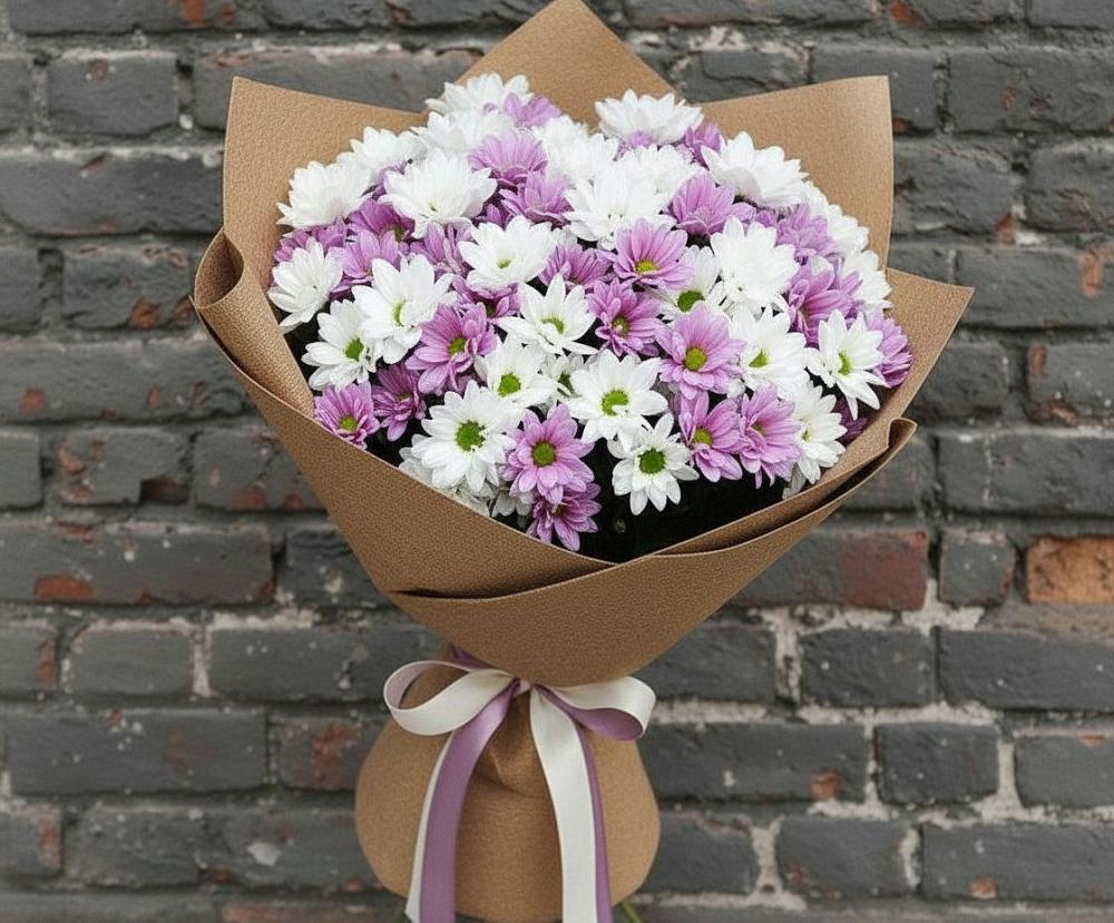 Букет цветов из: Хризантемы в Бабушкине
