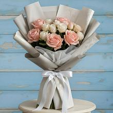 Букет цветов из:  Розы #REPLACE_PRED# Бабушкине