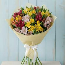 Букет цветов из:  Альстромерии #REPLACE_PRED# Бабушкине