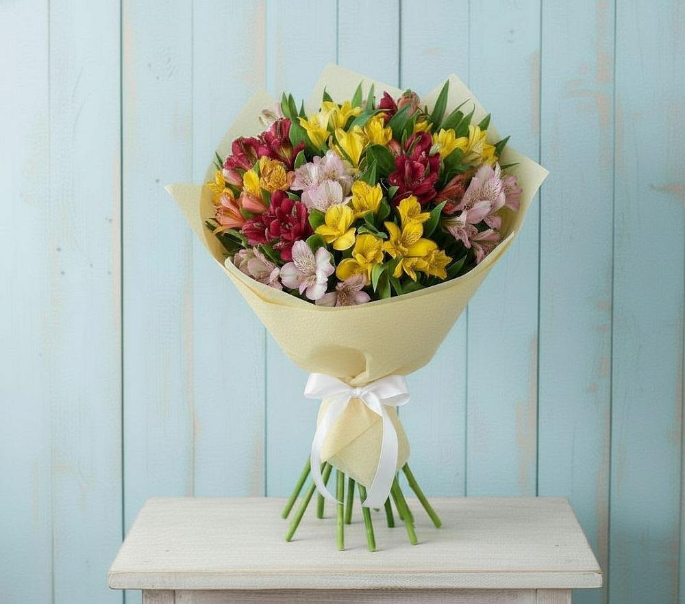 Букет цветов из: Альстромерии в Бабушкине