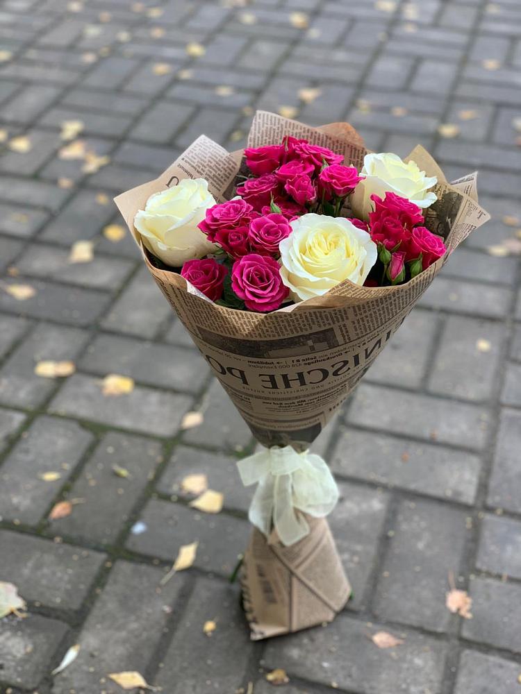 Букет цветов из: Розы в Бабушкине