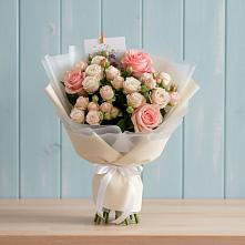 Букет цветов из:  Розы #REPLACE_PRED# Бабушкине