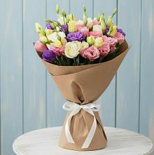 Букет цветов из:  Лизиантусы #REPLACE_PRED# Бабушкине