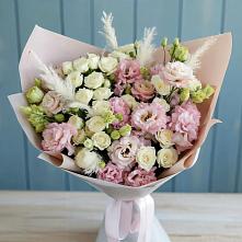 Букет цветов из:  Альстромерии и Розы в Бабушкине